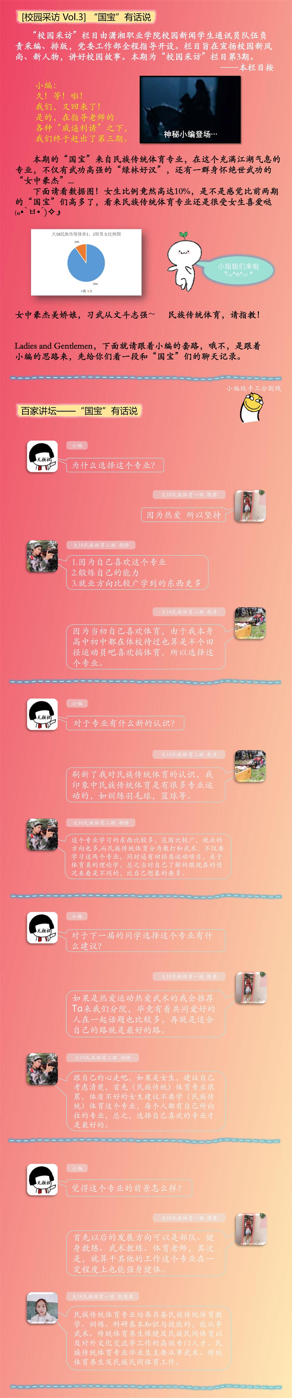 [校园采访] No.3 |“国宝”有话说
