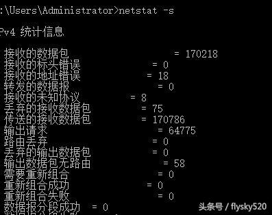 windows下常用网络诊断命令